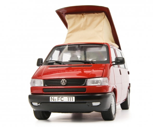 VW T4b Westfalia Camper, red, 1:18 VW T4b Westfalia Camper, red, 1:18