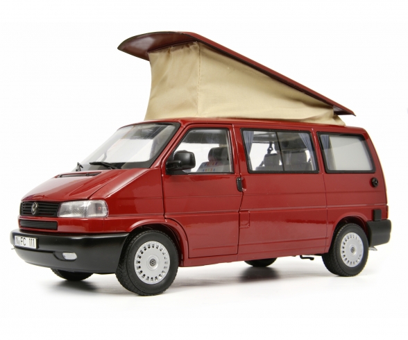 VW T4b Westfalia Camper, red, 1:18 VW T4b Westfalia Camper, red, 1:18