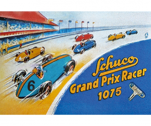 Grand Prix Racer #6 Montagekasten, blau Grand Prix Racer #6 Montagekasten, blau