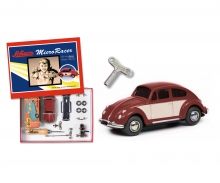 Micro Racer „VW Käfer“ construction kit, dark red beige Micro Racer „VW Käfer“ construction kit, dark red beige