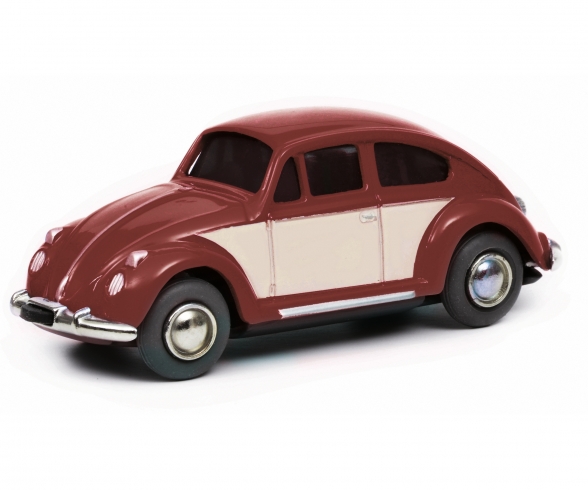 Micro Racer „VW Käfer“ Montagekasten, dunkelrot-beige Micro Racer „VW Käfer“ Montagekasten, dunkelrot-beige
