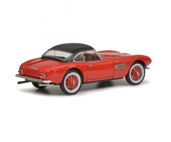 BMW 507 with Hardtop, red black, 1:43 BMW 507 with Hardtop, red black, 1:43