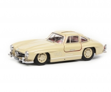 Mercedes-Benz 300 SL Flügeltürer, beige, 1:43 Mercedes-Benz 300 SL Flügeltürer, beige, 1:43