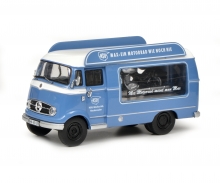 Mercedes-Benz L319 promotion car „NSU-Max“ with Piccolo NSU-Max, 1:43 Mercedes-Benz L319 promotion car „NSU-Max“ with Piccolo NSU-Max, 1:43