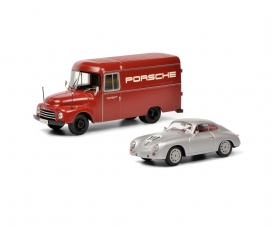 Set Opel Blitz Porsche 1:43 Set Opel Blitz Porsche 1:43