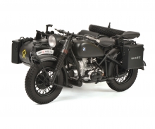 BMW R75 mit Beiwagen "Wehrmacht", grau, 1:10 BMW R75 mit Beiwagen "Wehrmacht", grau, 1:10