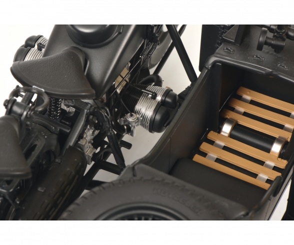 BMW R75 mit Beiwagen "Wehrmacht", grau, 1:10 BMW R75 mit Beiwagen "Wehrmacht", grau, 1:10