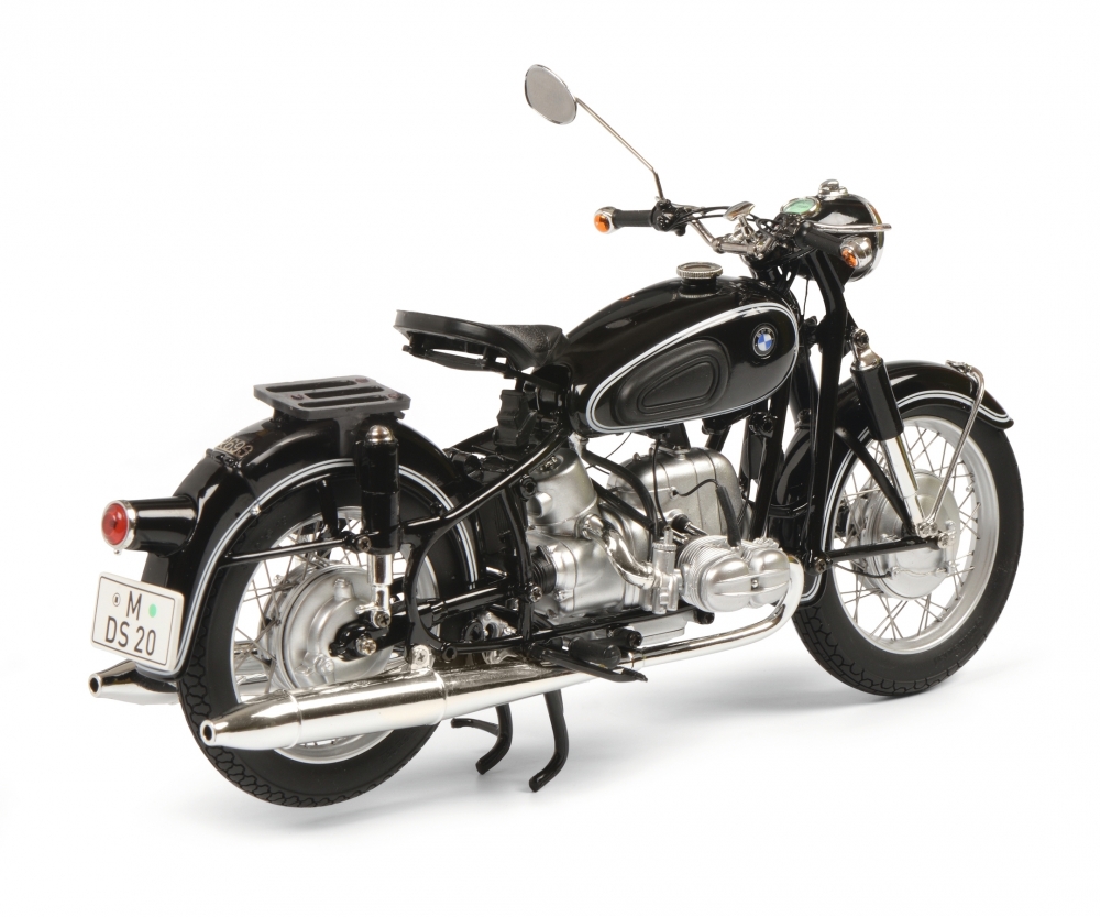 BMW R69S w.single seat 1:10 - Motorcycle models - Schuco models - shop