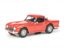 Triumph TR5 mit geschlossenem Surrey Top, rot-schwarz, 1:43 Triumph TR5 mit geschlossenem Surrey Top, rot-schwarz, 1:43