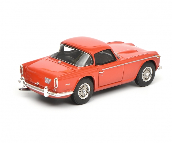 Triumph TR5 with closed Surrey Top, red black, 1:43 Triumph TR5 with closed Surrey Top, red black, 1:43