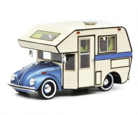 VW Beetle Motorhome,blue 1:43 VW Beetle Motorhome,blue 1:43