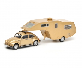 VW Kaefer 1200 w. trailer 1:43 VW Kaefer 1200 w. trailer 1:43