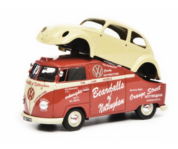 VW T1a „Beardalls of Nottingham“, red, 1:43 VW T1a „Beardalls of Nottingham“, red, 1:43