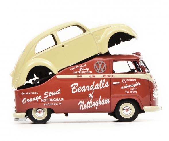 VW T1a „Beardalls of Nottingham“, red, 1:43 VW T1a „Beardalls of Nottingham“, red, 1:43