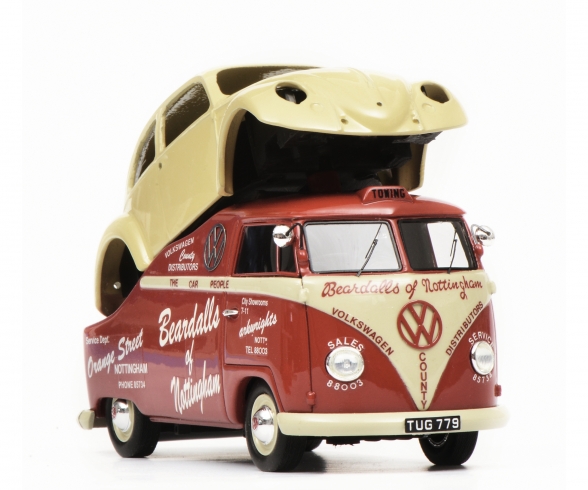 VW T1a „Beardalls of Nottingham“, red, 1:43 VW T1a „Beardalls of Nottingham“, red, 1:43