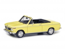 BMW 2002 Cabrio 2/2 (Baur), gelb, 1:43 BMW 2002 Cabrio 2/2 (Baur), gelb, 1:43