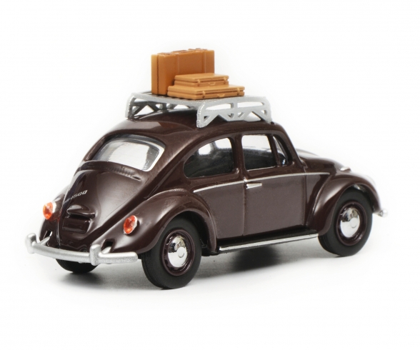 VW Beetle "Reisezeit", dark red, 1:64 VW Beetle "Reisezeit", dark red, 1:64