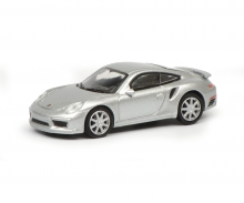 Porsche 911 Turbo S (991), silber, 1:87 Porsche 911 Turbo S (991), silber, 1:87