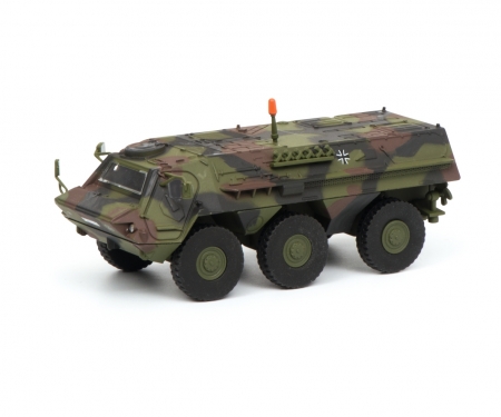Fuchs infantry transport vehicle "Bundeswehr", camouflaged, 1:87 Fuchs infantry transport vehicle "Bundeswehr", camouflaged, 1:87