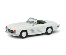 Mercedes-Benz 300SL Roadster, weiß, 1:87 Mercedes-Benz 300SL Roadster, weiß, 1:87