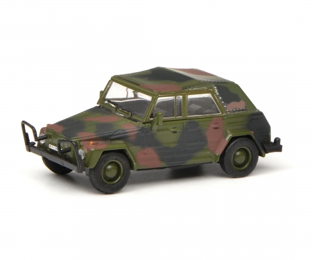 VW Typ 181 Kübelwagen "Bundeswehr", camouflaged, 1:87 VW Typ 181 Kübelwagen "Bundeswehr", camouflaged, 1:87
