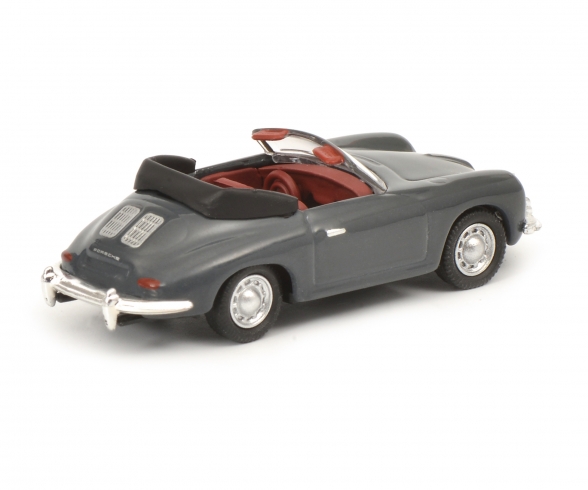 Porsche 356 Cabrio, grau, 1:87 Porsche 356 Cabrio, grau, 1:87