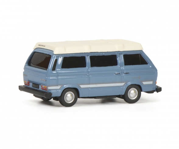 VW T3b "Joker" Camping Bus, blau, 1:87 VW T3b "Joker" Camping Bus, blau, 1:87
