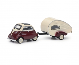 BMW Isetta w. trailer 1:87 BMW Isetta w. trailer 1:87