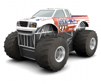 scalextric monster truck mayhem