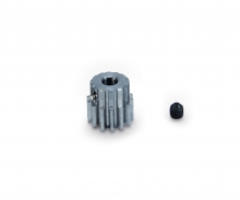 Pinion Gear Module 0,6 steel, 12T Pinion Gear Module 0,6 steel, 12T