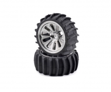 Beach tyre set, chrome (4) CV- 10B Beach tyre set, chrome (4) CV- 10B