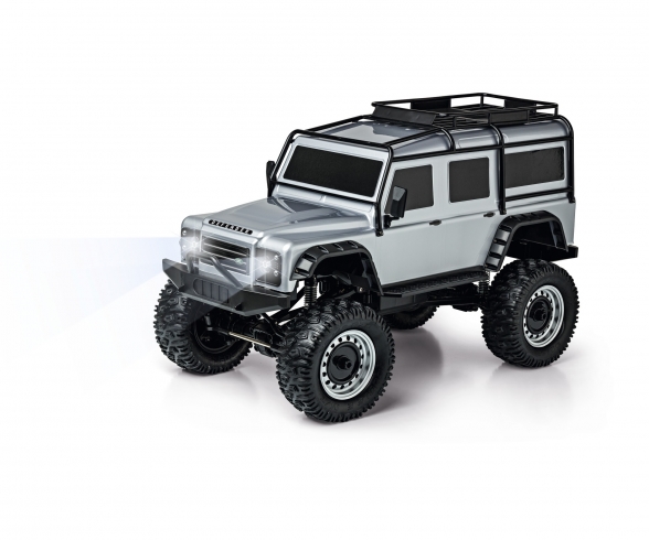 1:8 Land Rover Defender 100% RTR silver 1:8 Land Rover Defender 100% RTR silver