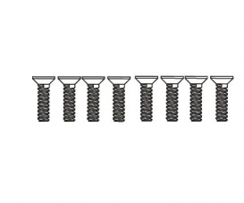 FY10 Flat Cross Screw, 48 pcs FY10 Flat Cross Screw, 48 pcs