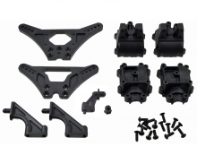 X10EB Shock Tower Gearbox + Parts X10EB Shock Tower Gearbox + Parts