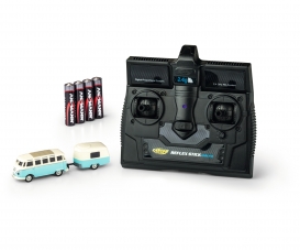 1:87 VW T1 Samba Bus m.Anhänger 2.4G RTR 1:87 VW T1 Samba Bus m.Anhänger 2.4G RTR