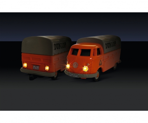 1:87 VW T1 Bus Dunlop w.trailer 100% RTR 1:87 VW T1 Bus Dunlop w.trailer 100% RTR