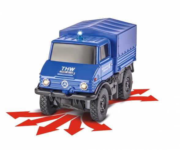 1:87 MB Unimog U406 THW 100% RTR 1:87 MB Unimog U406 THW 100% RTR