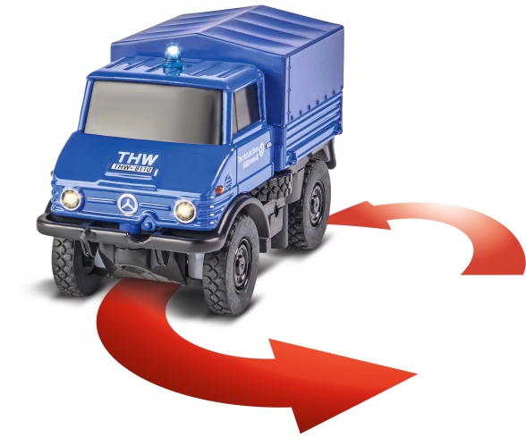 1:87 MB Unimog U406 THW 100% RTR 1:87 MB Unimog U406 THW 100% RTR