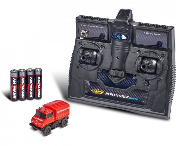 1:87 MB Unimog U406 Feuerwehr 2.4G 100% 1:87 MB Unimog U406 Feuerwehr 2.4G 100%