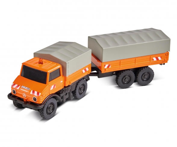1:87 MB Unimog U406 w. trailer 100% RTR 1:87 MB Unimog U406 w. trailer 100% RTR