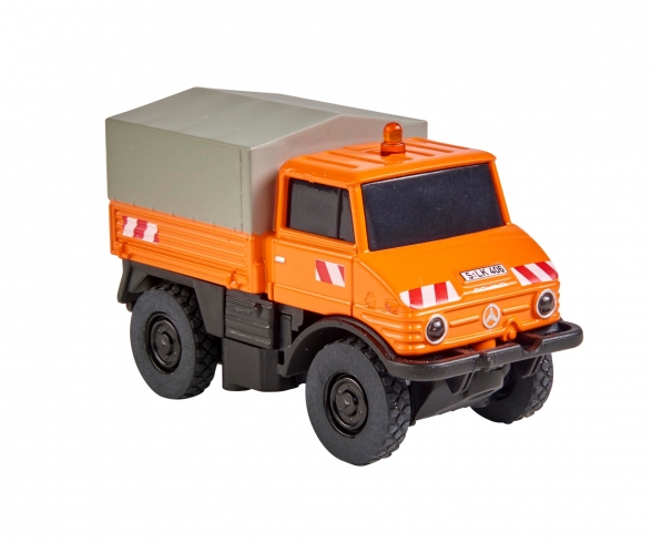 1:87 MB Unimog U406 w. trailer 100% RTR 1:87 MB Unimog U406 w. trailer 100% RTR