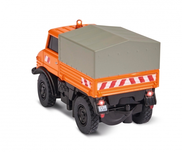 1:87 MB Unimog U406 w. trailer 100% RTR 1:87 MB Unimog U406 w. trailer 100% RTR