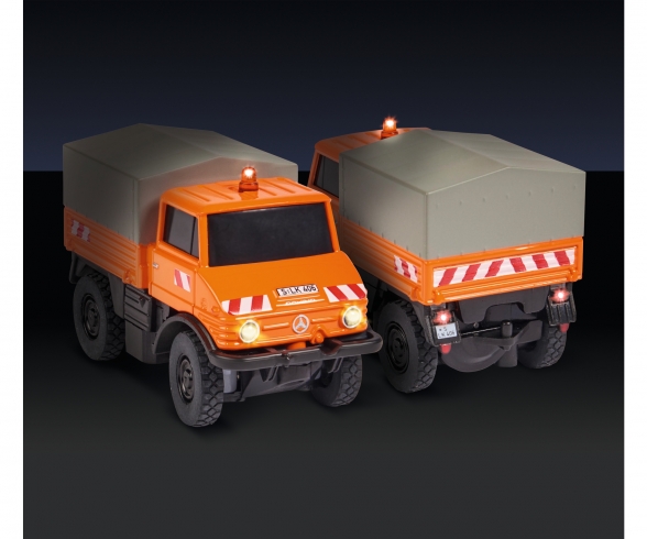 1:87 MB Unimog U406 w. trailer 100% RTR 1:87 MB Unimog U406 w. trailer 100% RTR