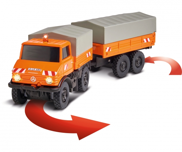 1:87 MB Unimog U406 w. trailer 100% RTR 1:87 MB Unimog U406 w. trailer 100% RTR