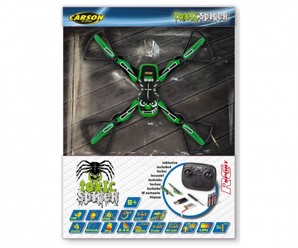 X4 Quadcopter Toxic Spider 2.0 100% RTF X4 Quadcopter Toxic Spider 2.0 100% RTF