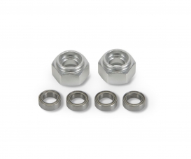 DT03 Alum. 12mm Hex Drive Washer (2) BB DT03 Alum. 12mm Hex Drive Washer (2) BB