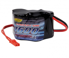 6V/1600mAh NiMH Empfängerakku Hump BEC 6V/1600mAh NiMH Empfängerakku Hump BEC