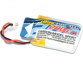3.7V/200mAh LiPO accu X4 Cage Copter 3.7V/200mAh LiPO accu X4 Cage Copter