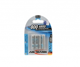 1,2V/800mAh Micro/AAA Akku Set (4) 1,2V/800mAh Micro/AAA Akku Set (4)
