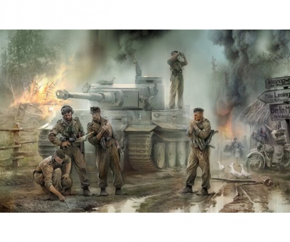 1:35 WWII Fig-Set Ger. Tank Crew (5) 1:35 WWII Fig-Set Ger. Tank Crew (5)